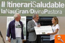 El II Itinerario Saludable La Nau Gran/Divina Pastora reúne a casi 700 personas y recauda 4.000 euros para la Fundación Unicef 