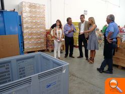 Clemente visita el Banco de Alimentos de Valencia que cuenta con más de 100 voluntarios y atiende a 6.600 familias - (foto 2)