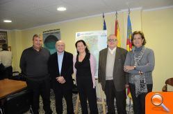 Maritina Hernández ha presentado un convenio de colaboración entre la Generalitat, SEIASA y la Comunidad de Regantes del Canal Júcar - Turia, sector III de Benimodo