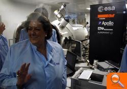 Rita Barberá visita el laboratorio valenciano de la Agencia Espacial Europea - (foto 2)