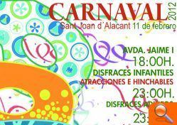 Sant Joan celebra el Carnaval el sábado 11 de febrero - (foto 2) Sant Joan celebra el Carnaval el sábado 11 de febrero - (foto 2)