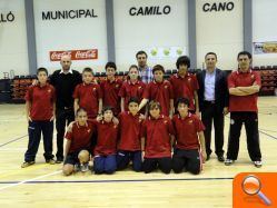 El infantil de fútbol sala líder en la fase provincial  de los Juegos Escolares