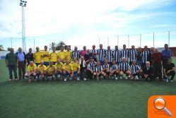 Gran partido de los veteranos del fútbol de Xàbia