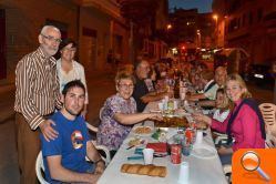 Alboraya celebra el día del vecino con una cena al aire libre