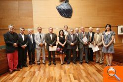 Alfonso Rus entrega los diplomas a siete alumnos de la I promoción de la Escuela de Capataces de Catarroja  - (foto 3)