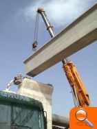 Adif inicia el tablero del viaducto sobre el trasvase Tajo-Segura en Orihuela - (foto 3)