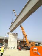 Adif inicia el tablero del viaducto sobre el trasvase Tajo-Segura en Orihuela - (foto 2)