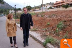 La zona verde de Les Moreres dignificará la entrada a las Grutas de San José