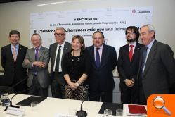 Bataller destaca la importancia de “que el Corredor Mediterráneo esté cuanto antes ya que beneficiará a nuestro sector industrial, economía y competitividad”