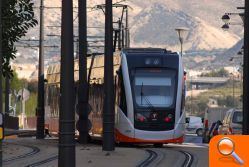 TRAM Metropolitano de Alicante desplazó durante el mes de enero por sus cuatro líneas a 416.593 pasajeros 