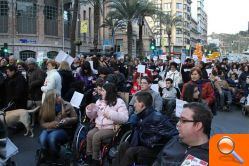 La Delegación del CERMI CV en Alicante reúne a 2.500 personas  en contra del copago farmacéutico - (foto 5)