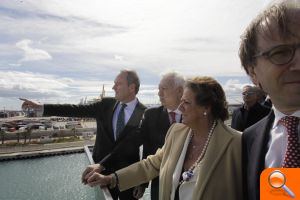 Rita Barberá, Alberto Fabra y José Manuel García Margallo muestran la dársena a 14 embajadores europeos - (foto 2) Rita Barberá, Alberto Fabra y José Manuel García Margallo muestran la dársena a 14 embajadores europeos - (foto 2)