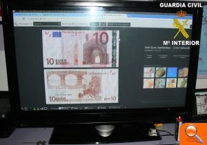 La Guardia Civil detiene a cinco integrantes de una banda que falsificaban billetes de 10 euros - (foto 2) La Guardia Civil detiene a cinco integrantes de una banda que falsificaban billetes de 10 euros - (foto 2)