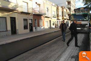 Finalizan las obras de la sustitución de la canalización del agua en la avenida Constitución