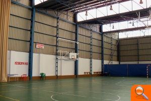 El nuevo colegio Regina Violant integrará el pabellón B del polideportivo