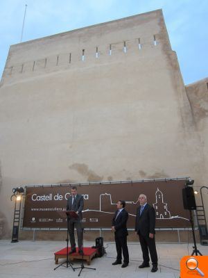 Daniel Marco ha inaugurado junto al alcalde la adecuación y musealización de la Torre Mayor del Castillo del municipio - (foto 2)