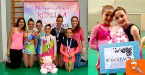 El Club Gimnàstica Rítmica RitmOliva, en la IV Fase del Trofeo Mediterráneo