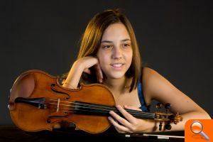 Elina Rubio ofrece un concierto de violín en el ciclo de jóvenes intérpretes de CulturArts