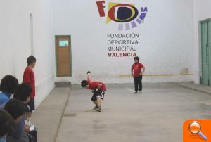 Finales de los “JECV de raspall” de la ciudad de Valencia, en Borbotó