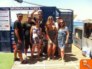 Periodistas del Reino Unido visitan Benidorm para conocer su oferta deportiva - (foto 2)