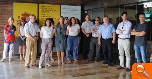 Minuto de silencio en la Delegación del Gobierno de la Comunitat Valenciana por el accidente ferroviario de Santiago de Compostela