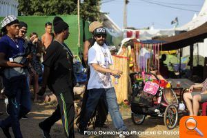 Damian Marley visita por sorpresa el recinto del Rototom Sunsplash durante hora y media