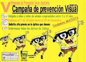 VI Campaña de Prevención Visual Escolar en Callosa de Segura