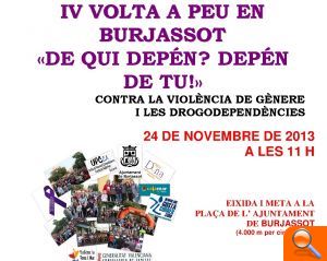 Agotadas las inscripciones para la IV Volta a Peu "De qui depén? Depén de tu" contra la Violencia de Género y las Drogodependencias - (foto 2) Agotadas las inscripciones para la IV Volta a Peu "De qui depén? Depén de tu" contra la Violencia de Género y las Drogodependencias - (foto 2)