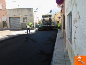 Alzira repavimenta diferentes calles de l’Alquerieta - (foto 2)