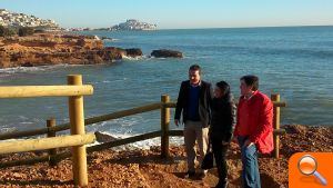 Peñíscola finaliza la primera fase de las obras de mejora de la accesibilidad y la seguridad en las calas naturales - (foto 5)