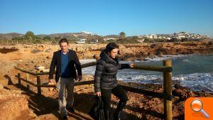 Peñíscola finaliza la primera fase de las obras de mejora de la accesibilidad y la seguridad en las calas naturales - (foto 3)