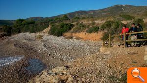 Peñíscola finaliza la primera fase de las obras de mejora de la accesibilidad y la seguridad en las calas naturales - (foto 2)