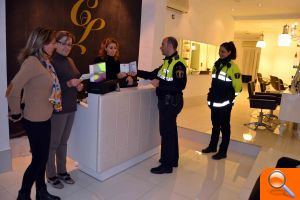 La Policía Local de Burriana refuerza la seguridad en los ejes comerciales durante las Navidades