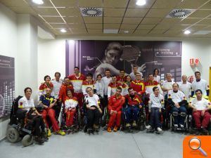 La selección española de boccia realiza una concentración deportiva en el Centro de Investigación del Deporte de la UMH 