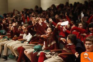 1.800 escolares participan en el Palau de la Música en el II Encuentro Musical de los Colegios Diocesanos - (foto 3) 1.800 escolares participan en el Palau de la Música en el II Encuentro Musical de los Colegios Diocesanos - (foto 3)