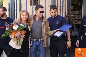 El SPEIS rinde homenaje al bombero Antonio Fuentes Gallego,  que se jubila en un acto en honor a su patrón