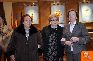 Burriana homenajea a Dolores Martínez, María Jarque y Josefa Ventura en el Día de la Mujer