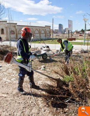 La Brigada de Limpieza del Ayuntamiento ya ha terminado la limpieza de las parcelas y solares de  la segunda fase 