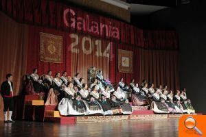 La reina de las fiestas 2014, Lara Sos, emocionada en su Galanía