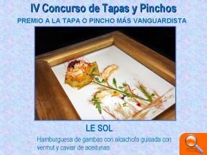 Los restaurantes Le Sol, El Mesón-Cervecería Cruz Blanca y La Taberna Andaluza se alzan con los premios del IV Concurso de Tapas y Pinchos - (foto 3)