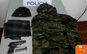 La Policía Nacional detiene a siete individuos por cometer cinco atracos con pistola en diversos  establecimientos de la comarca