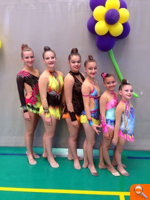 11 gimnastas del Club Les Marines clasificadas para la fase autonómica del Trofeo Federación - (foto 3)