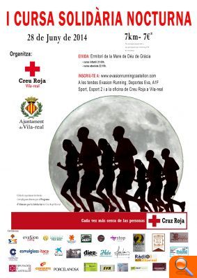 I Carrera Solidaria Nocturna de Cruz Roja en Vila-real - (foto 3)