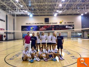 El Feel VolLey Alcobendas de la Superliga Femenina de Voleibol realizó un “stage” en La Nucía