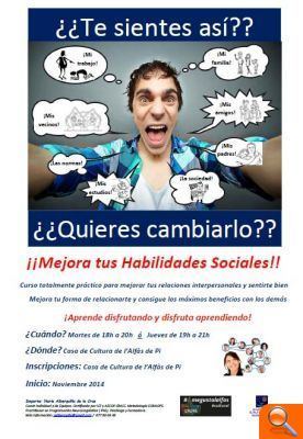 Aprende a mejorar tus habilidades sociales en la casa de la cultura de l’Alfàs - (foto 2) Aprende a mejorar tus habilidades sociales en la casa de la cultura de l’Alfàs - (foto 2)