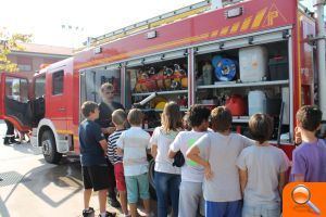 Los alumnos del CEIP Palmerar de Benicàssim participan en la IX Semana de la Prevención de Incendios