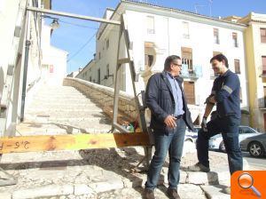 Ontinyent posa a punt La Vila i el Poble Nou per a la festa del “Bou en Corda” - (foto 2)