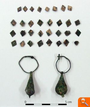 Petrer recurre al Marq para restaurar unos pendientes y diademas del siglo XVI encontrados en una excavación - (foto 2)