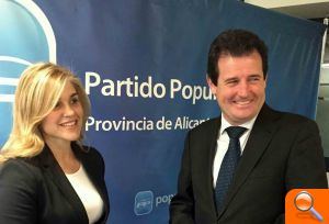 Císcar sitúa a Eva Ortiz como directora de la Campaña Electoral del PP en la provincia de Alicante