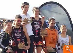 Los hermanos Fernández siguen dominando el duatlón valenciano